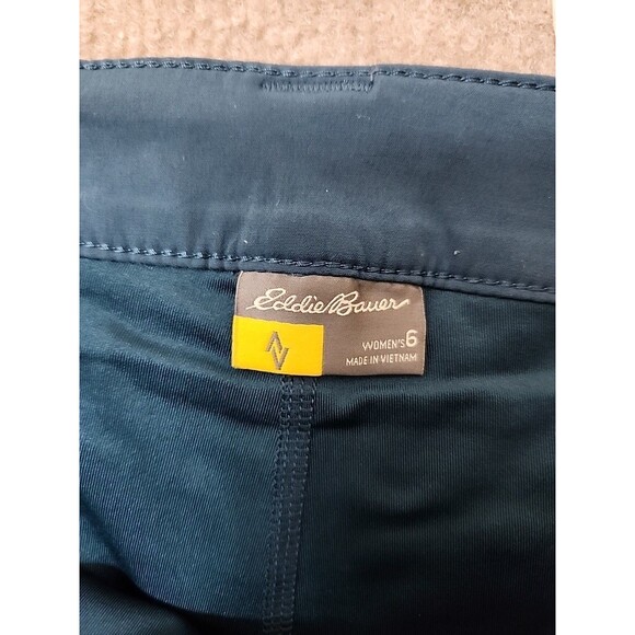Eddie Bauer Travex Athletic Hiking Skort Womens 6 Teal Stretch - Picture 7 of 9
